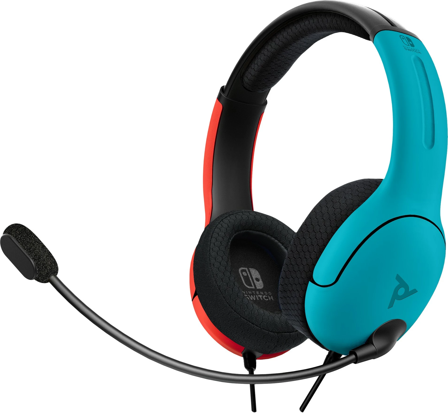 Kufje gaming PDP LVL40 Stereo, Nintendo Switch, blu/kuqe