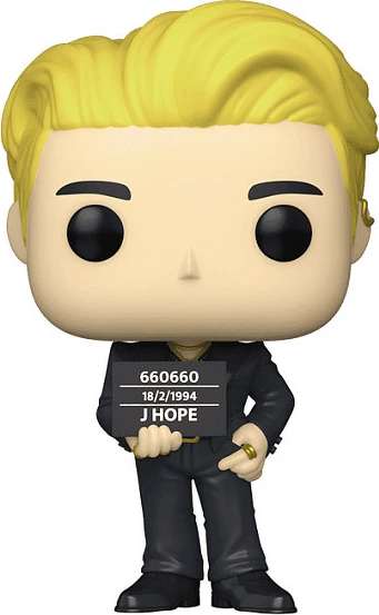 Figurë koleksionuese Funko Pop! Rocks BTS Butter - J-Hope, 108 mm, shumëngjyrëshe