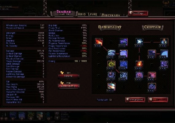 Hero Siege: Class - Shaman DLC EN/JA/KO/PT/RU/ZH/FI Global