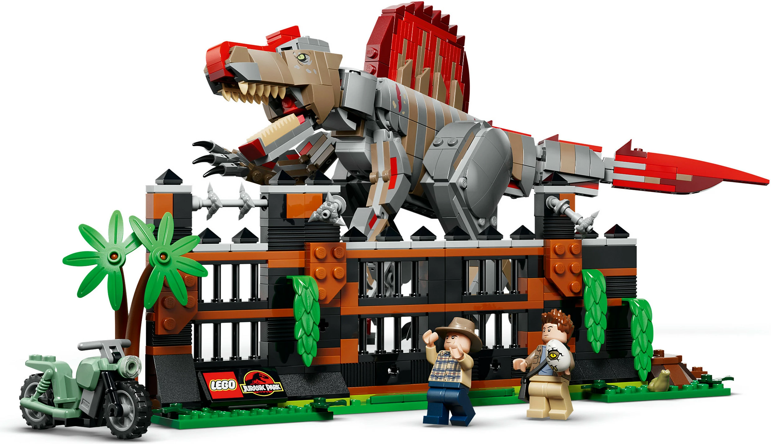 Set LEGO Jurassic World 77982 Spinosaurus Escape, 820 copë, 9+