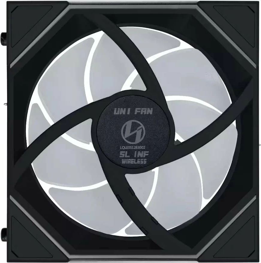 Ventilator PC Lian Li UNI FAN SL-INF120 ARGB Wireless 120mm PWM, i zi, set 3 copë