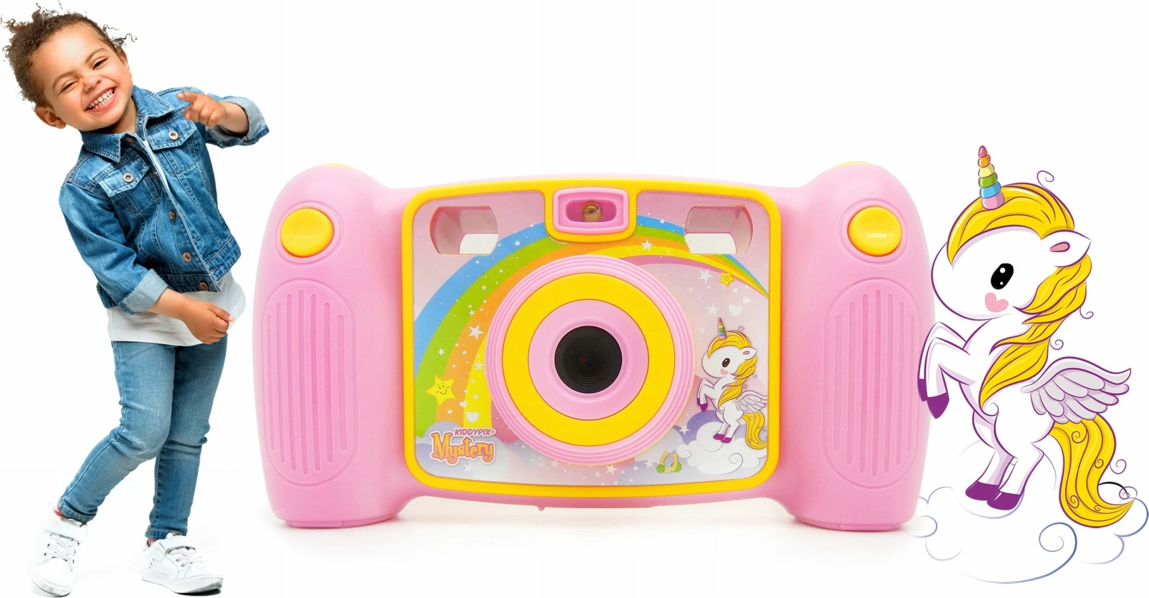 Kamerë digjitale EasyPix KiddyPix Mystery 5MP Full HD, rozë