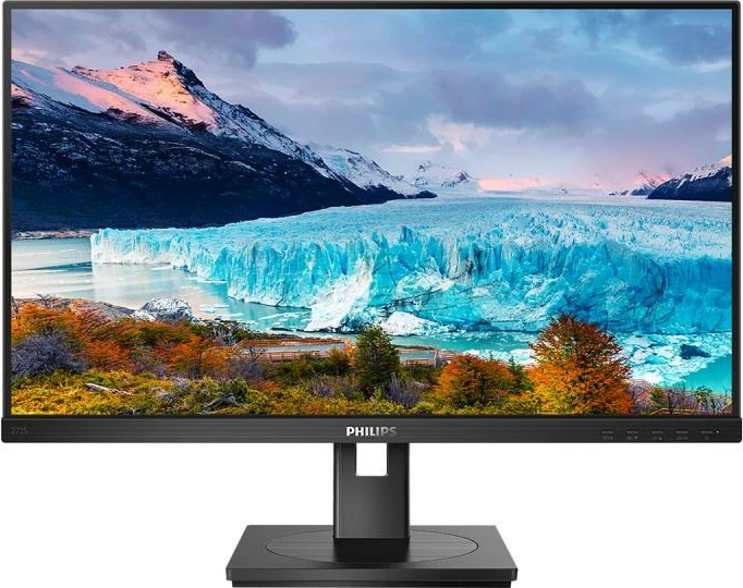 Monitor LED Philips S-line 272S1M/00 27" FHD, SuperSpeed USB hub, kornizë e hollë, e zezë