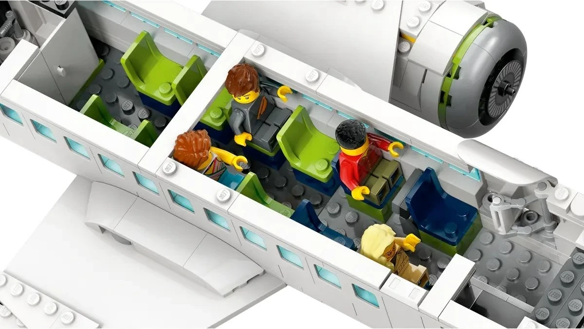 Set ndërtimi Lego CITY 60367 Avion pasagjerësh