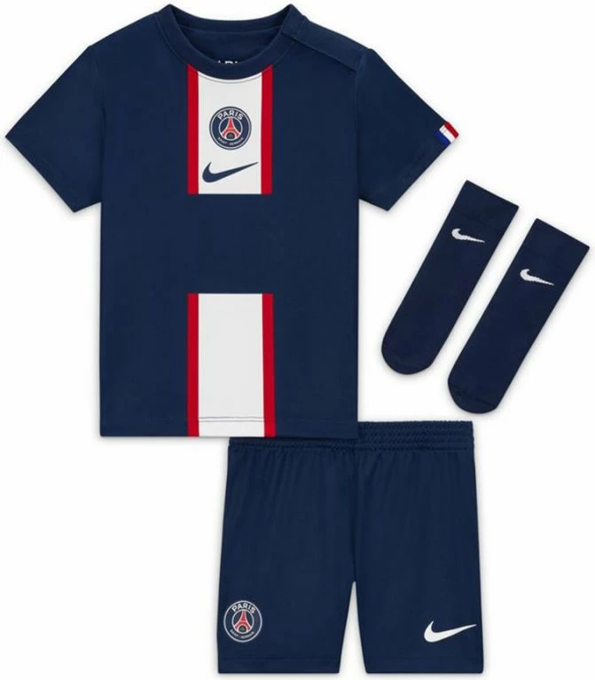 Komplet futbolli për fëmijë Nike PSG, blu marine