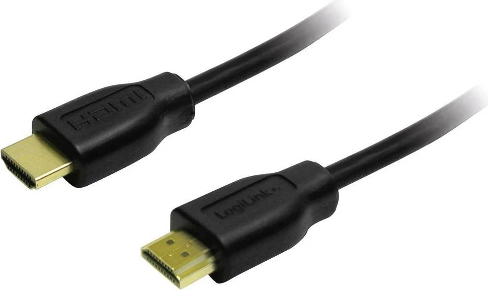 Kabllo HDMI LogiLink, type A, 3m, e zezë