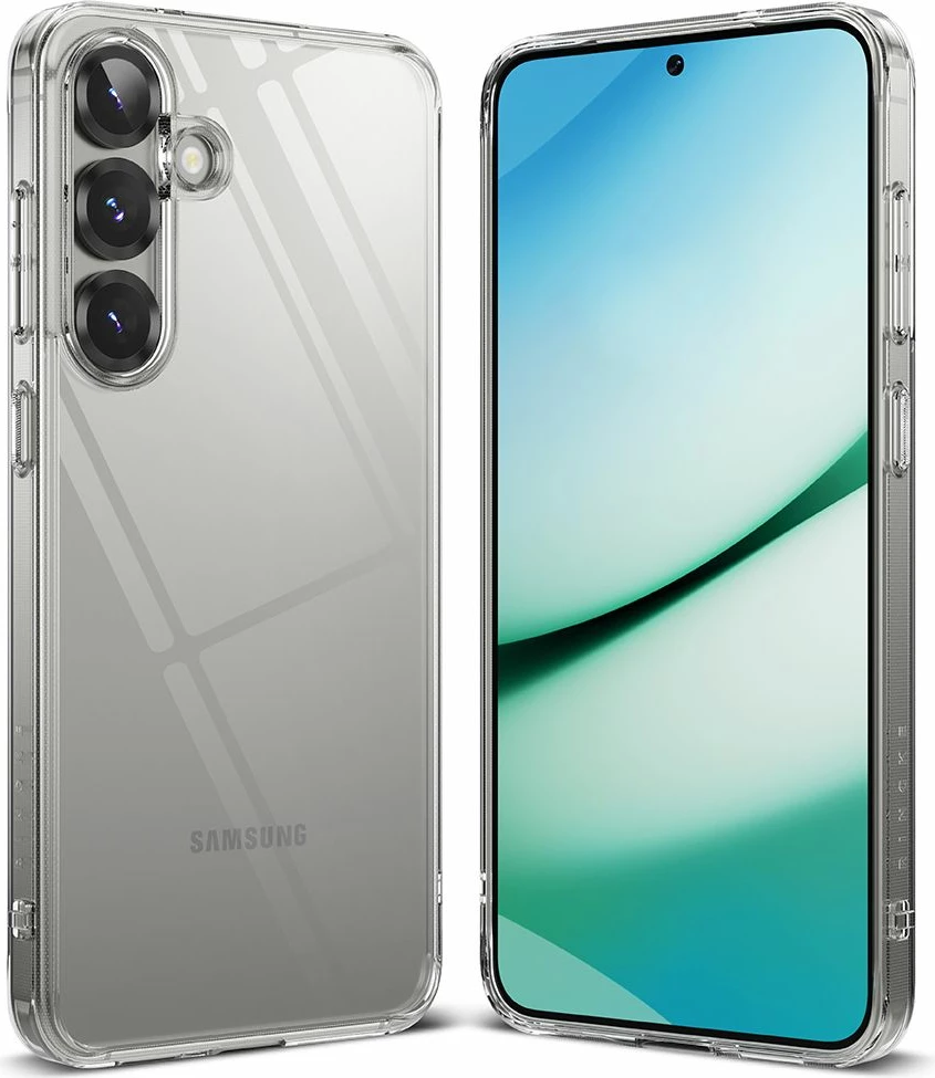 Mbështjellës Ringke Fusion për Samsung Galaxy S25+, Transparent