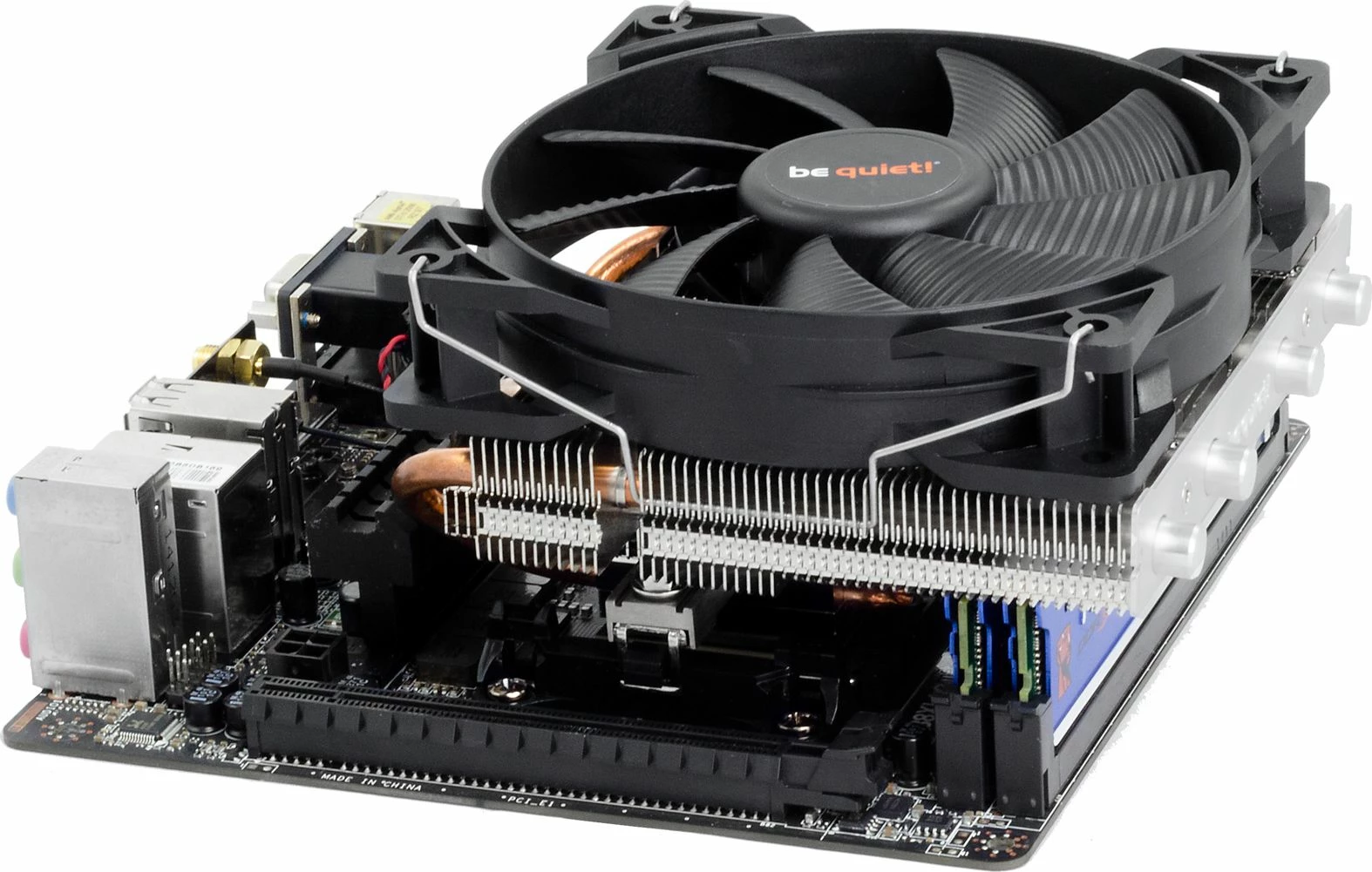 Ftohës CPU be quiet! Shadow Rock LP BK002, 120mm PWM, 130W TDP, low-profile, e zezë