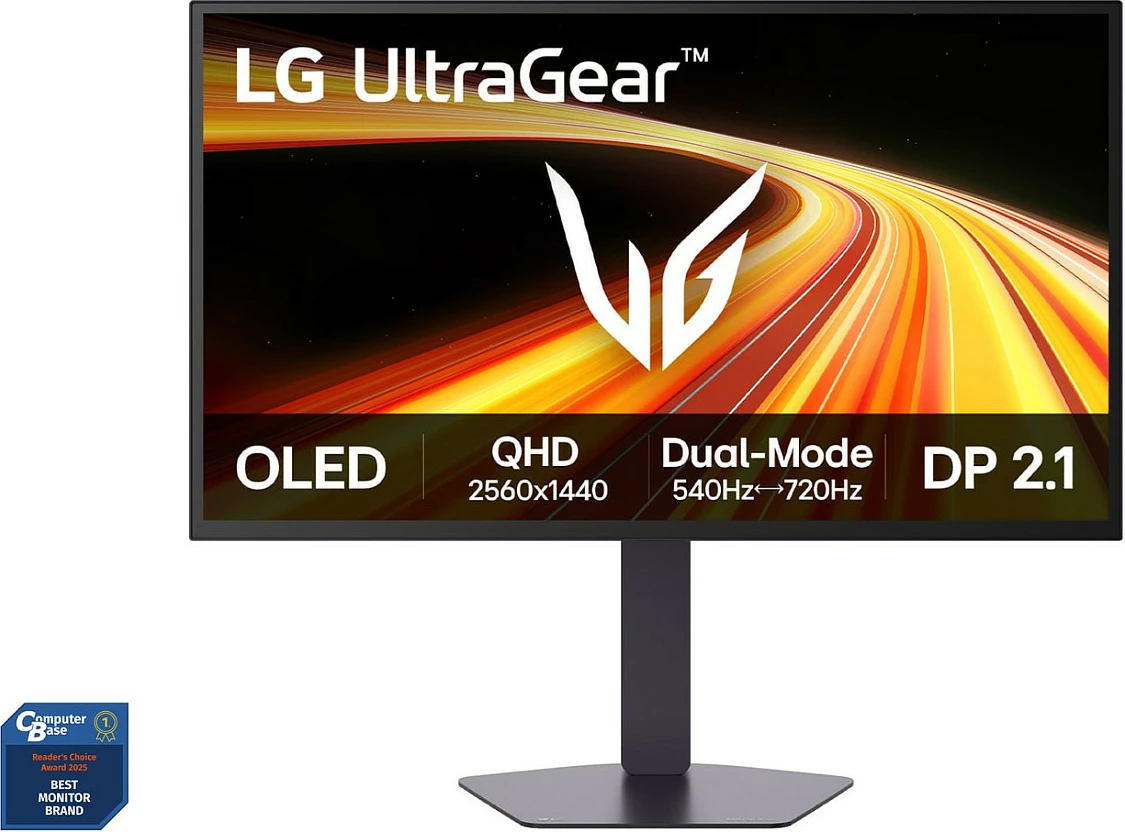 Monitor LG UltraGear 27GX790B-B, 27", QHD 2560x1440, WOLED, 540Hz, 0.03ms, HDR, DP/HDMI, USB-Hub, i zi