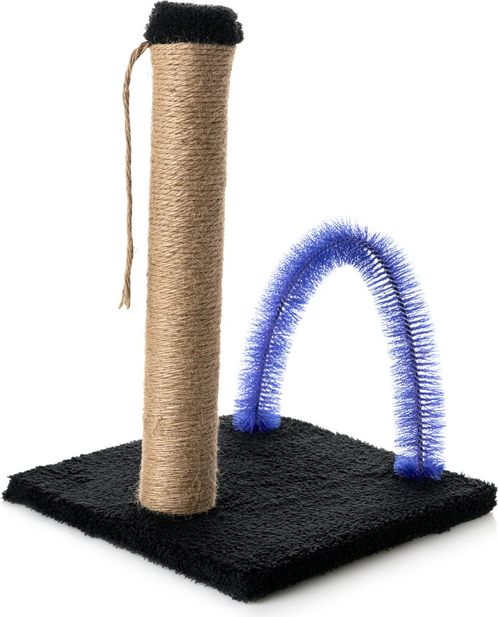 Dërrasë gërvishtëse për mace, e zezë, Paws & Whiskers, Kas1KT40BLC