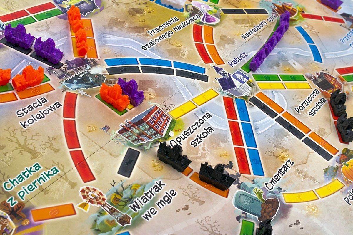 Lojë tavoline Rebel Ticket to Ride: Phantom, 2-4 lojtarë, 6+, 30 min, version polonisht