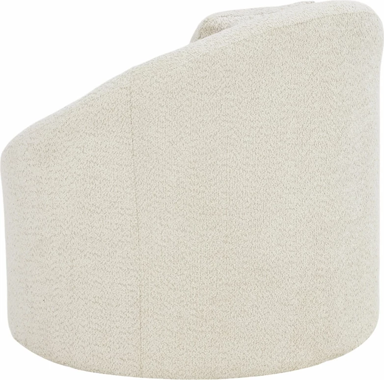 Fotelje rrotulluese Softy, krem, 80x80x77