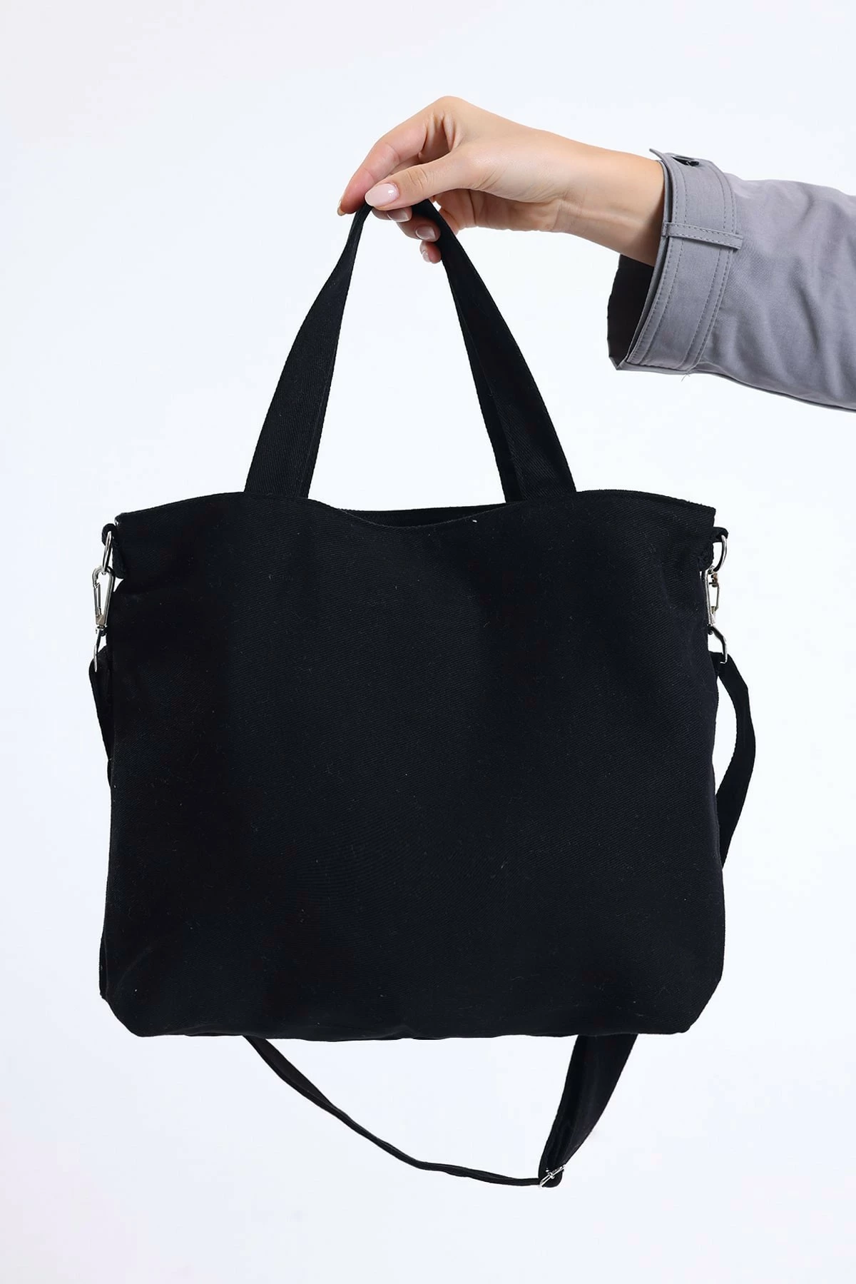 Çantë tote Zoozie Bags, 2063, ngjyrë e zezë