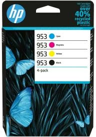 Patrone boje, HP, 953 Multipack (6ZC69AE), origjinale, cyan/magenta/yellow/black, 4-pack