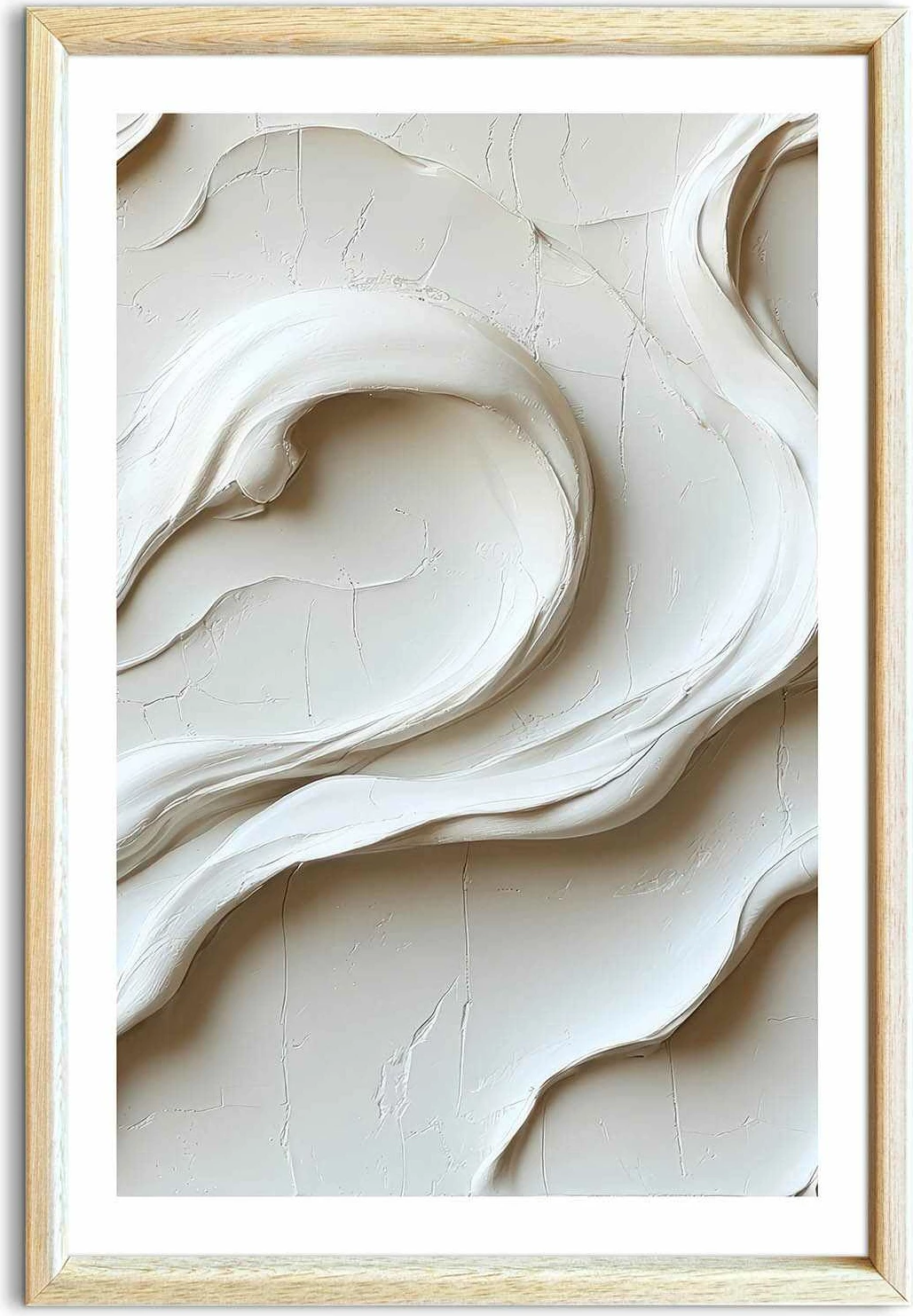 Pikturë dekorative me kornizë druri, MDF, Wallity Ahswabisabi-033, 42x62cm