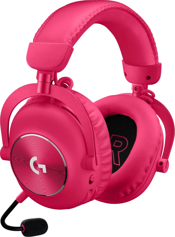 Logitech PRO X 2 LIGHTSPEED Wireless Gaming Headset – Magenta