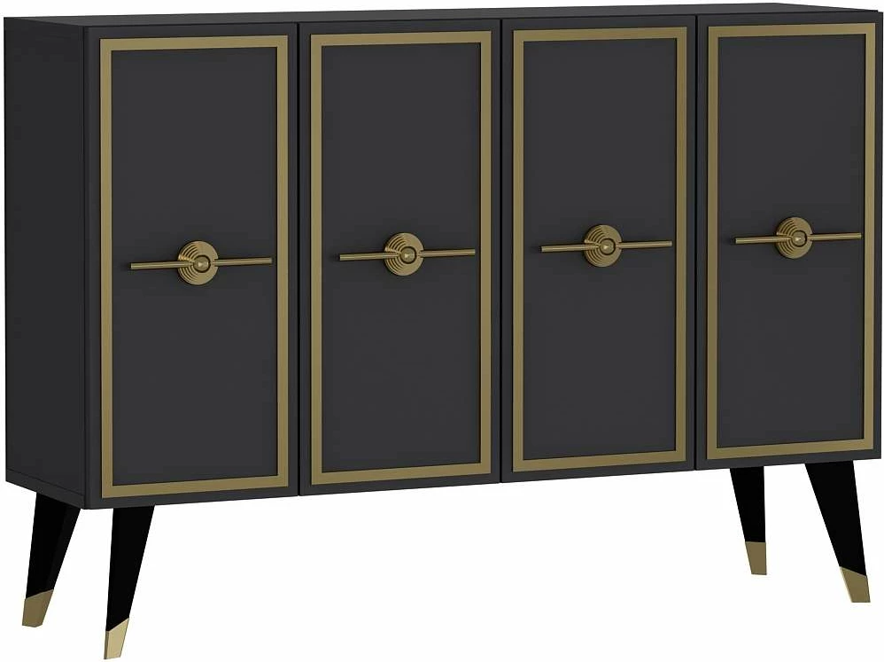 Konsol Skye Decor, anthracite, gold, 8174KM-32