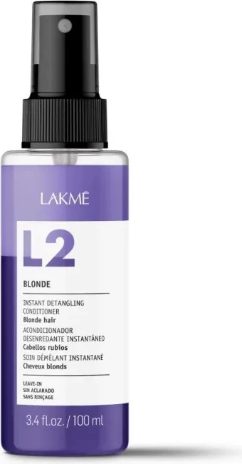 Kondicioner pa shpëlarje për femra Lakme L2 Blonde Dual-Phase, 100ml