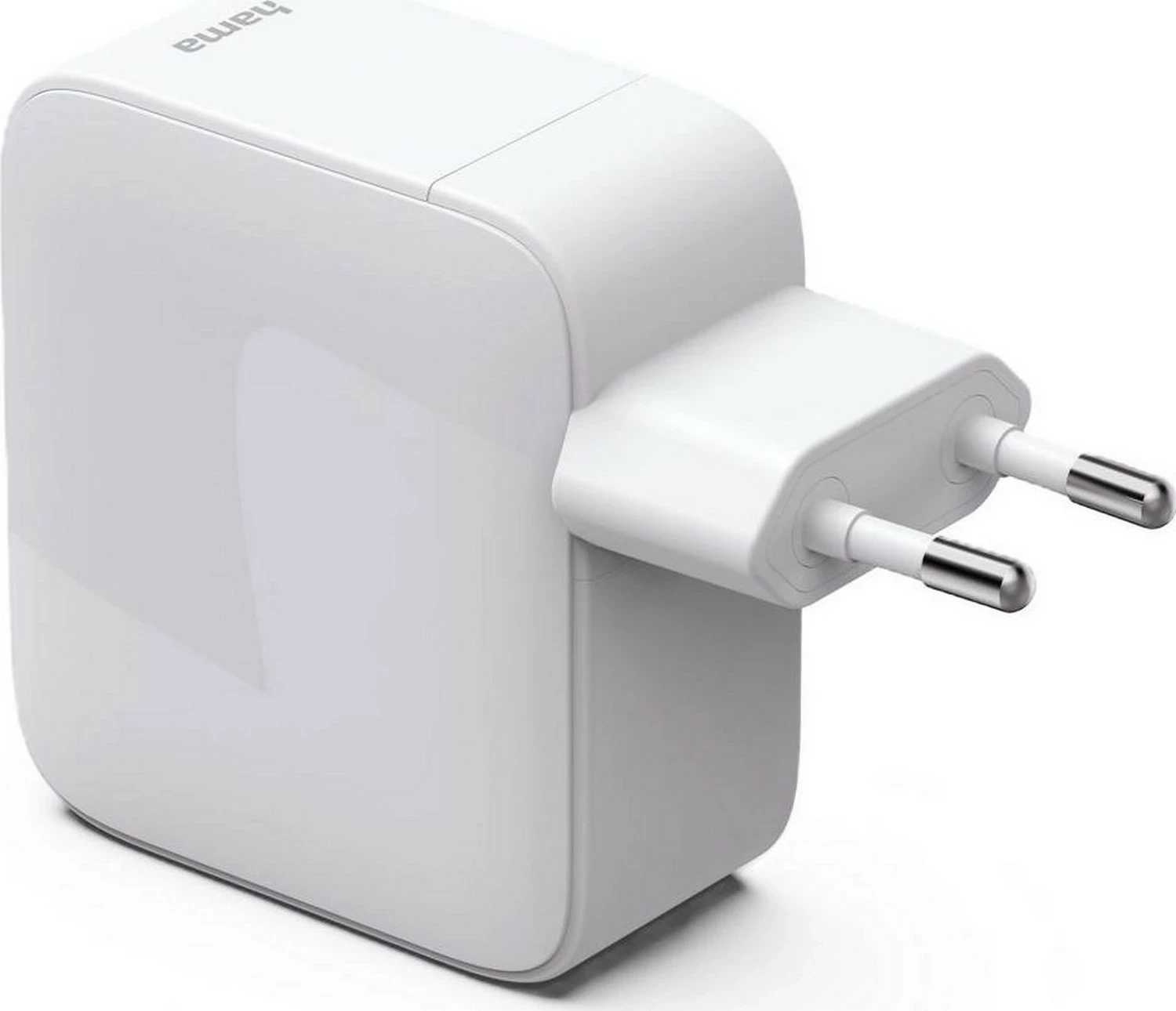 Karikues Hama GaN 65W, 2x USB-C, i bardhë