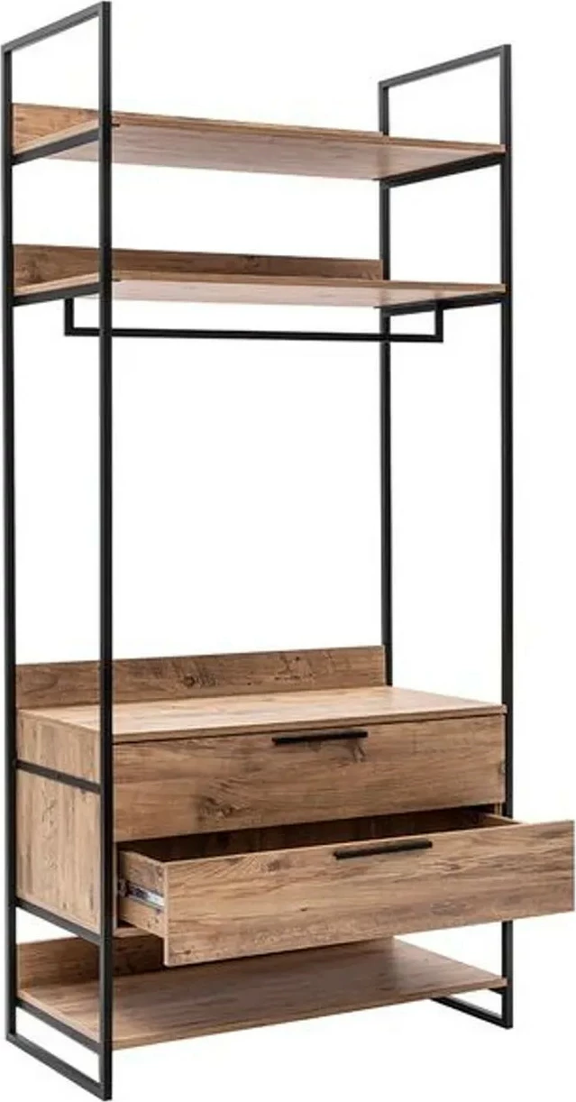 Dollap Hanah Home Dynamic - 12, ngjyrë Atlantic Pine, 104x225x52cm