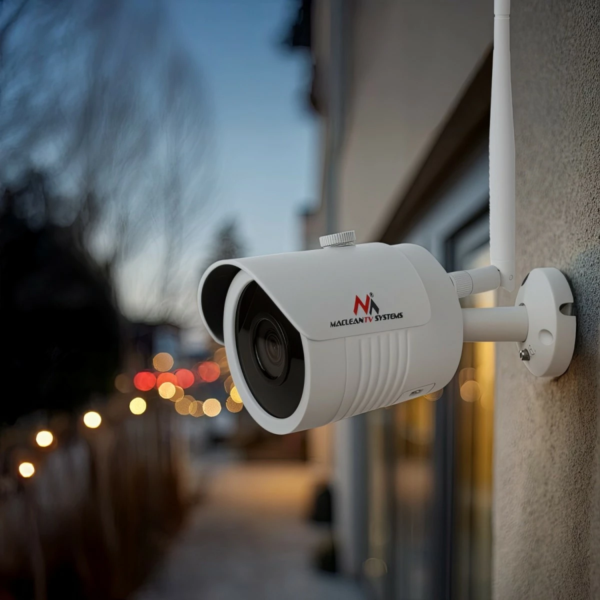 Kamerë IP WiFi, Maclean, MCTV-516, 5MP, H.265/H.265+, ONVIF, e jashtme, e bardhë