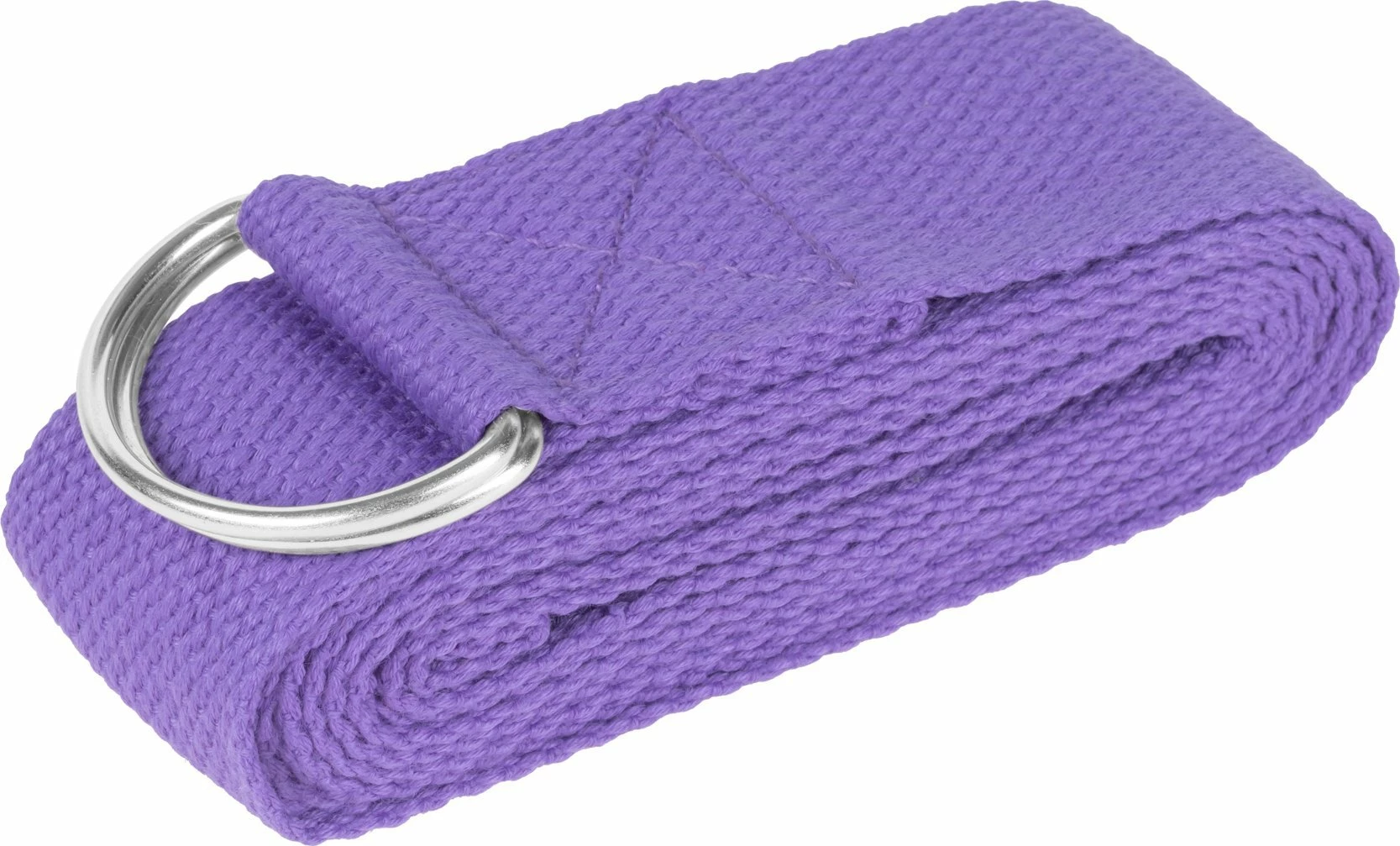 Rrip yoga Rebel Active 183 cm x 3.8 cm, poliestër, kapëse D-ring metalike, vjollcë