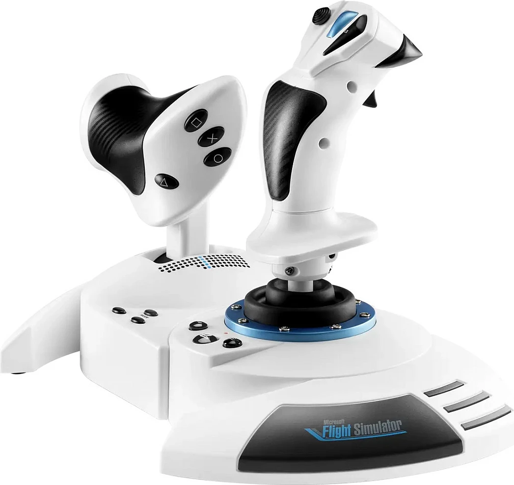 Joystick Thrustmaster T.Flight Hotas 5 MSFS Edition, USB, 14 butona, i bardhë