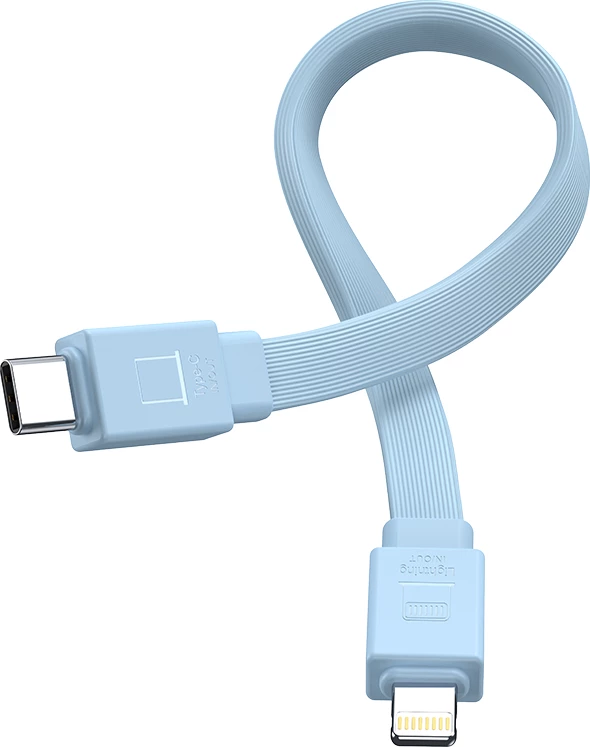Powerbank Joyroom JR-PBM01, 10000mAh, 20W, MagSafe, me këmbë, kabllo Lightning-USB-C, Blu