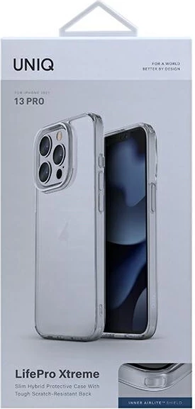 Mbështjellës UNIQ LifePro Xtreme për iPhone 13 / iPhone 13 Pro, transparent