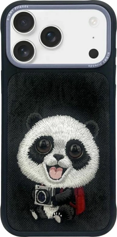 Kover për iPhone Nimmy Big Eyed Pet 2.0 Panda, e zezë