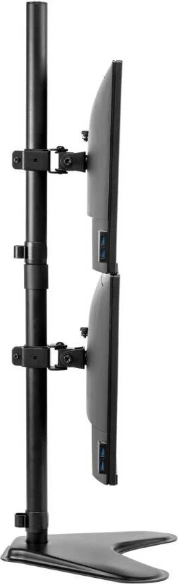 Krah i lirshëm për dy monitorë Fellowes Ergonomics - Seasa vertikale