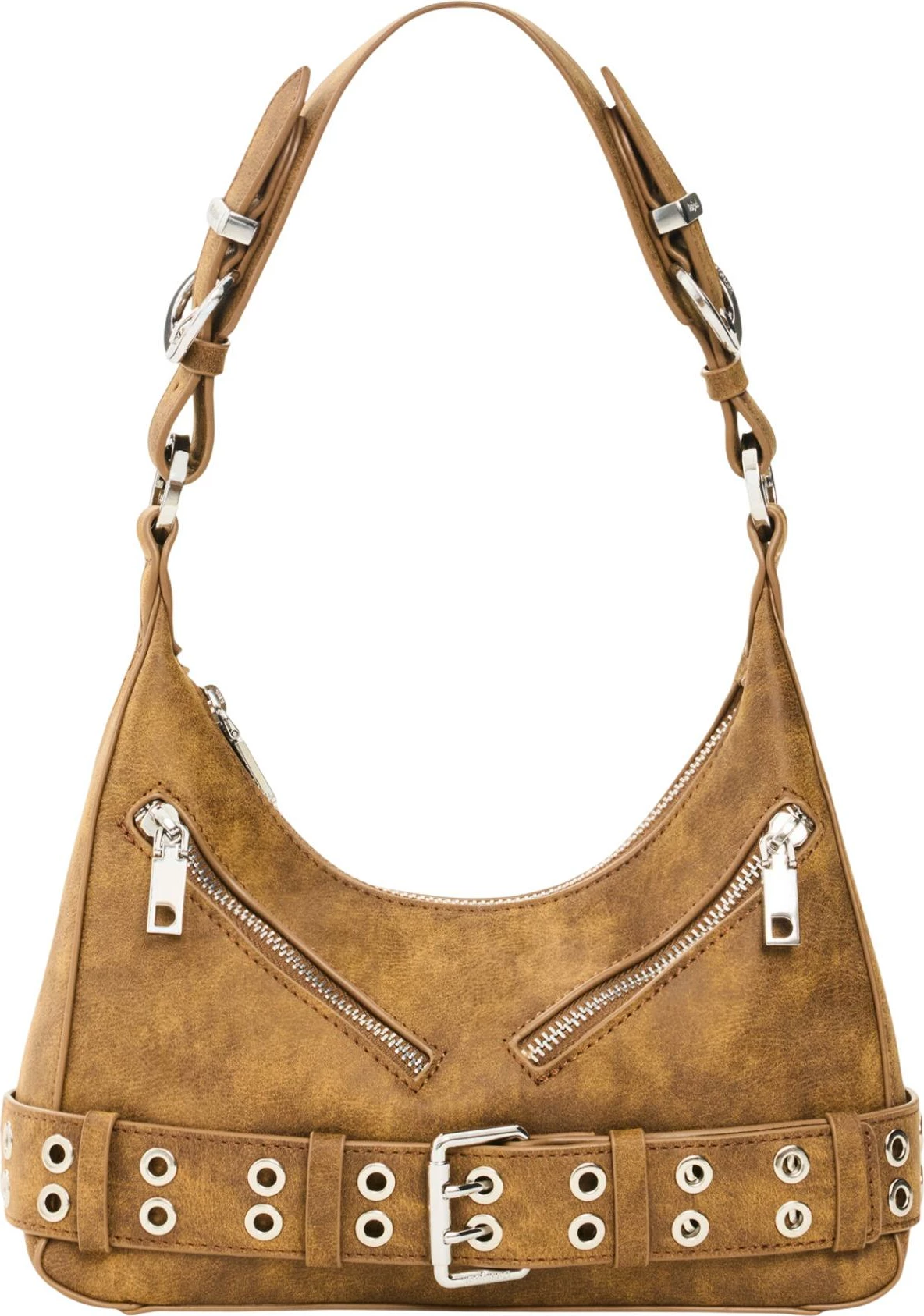 Çantë krahu Desigual Valentine Heave 26WAXP68, kafe