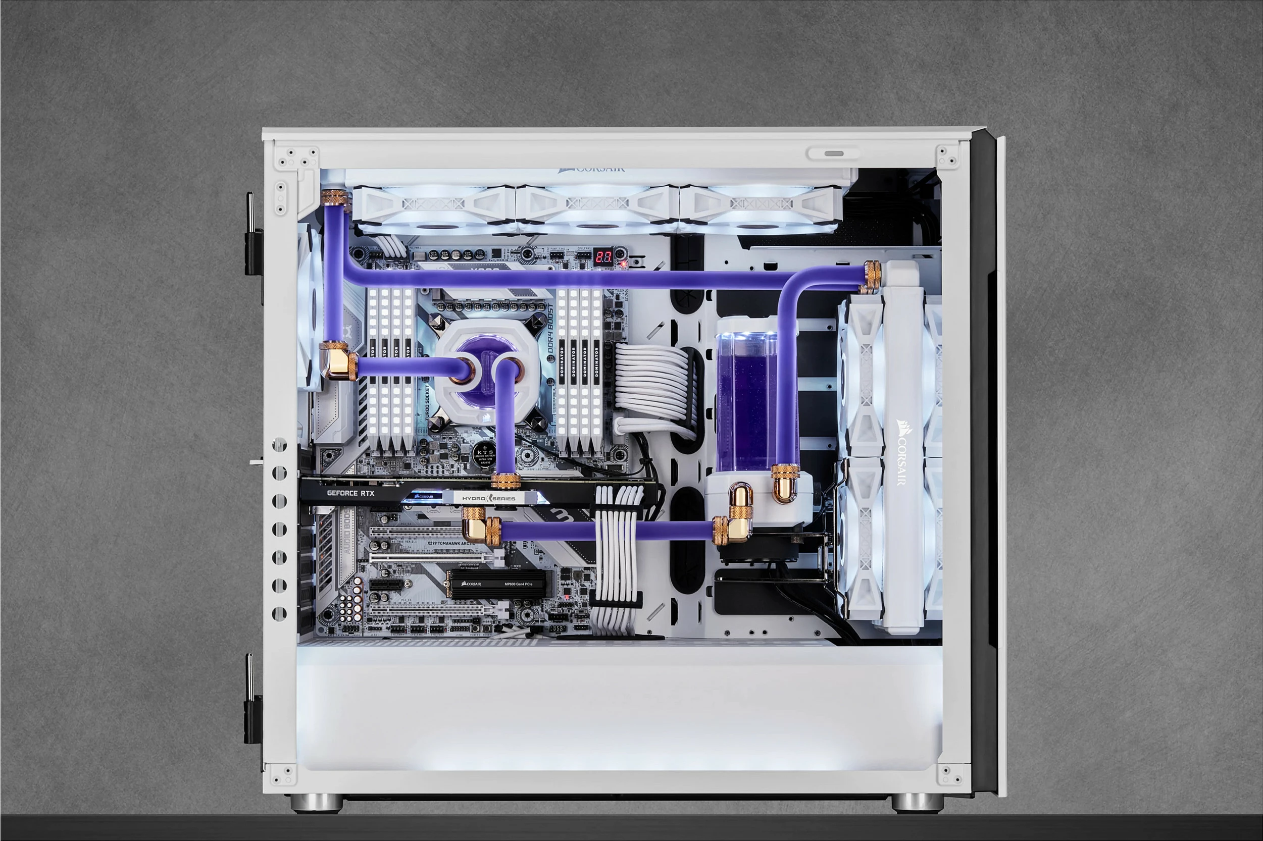 Tubacion PMMA Corsair CX-9059005-WW, 3 copë, transparent