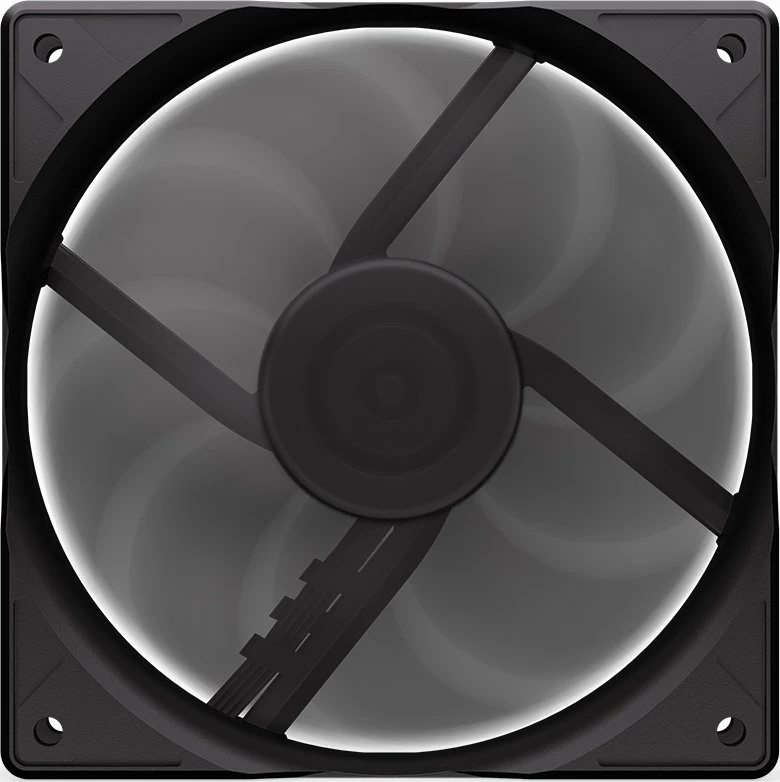 Ventilator kasë Endorfy Stratus 120 PWM EY4A007, 120 mm, 4-pin PWM, 1400 rpm, i zi, 1 copë