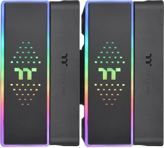 Ftohës ajri Thermaltake ASTRIA 600 ARGB, 2 ventilatorë, 12 cm, i zi