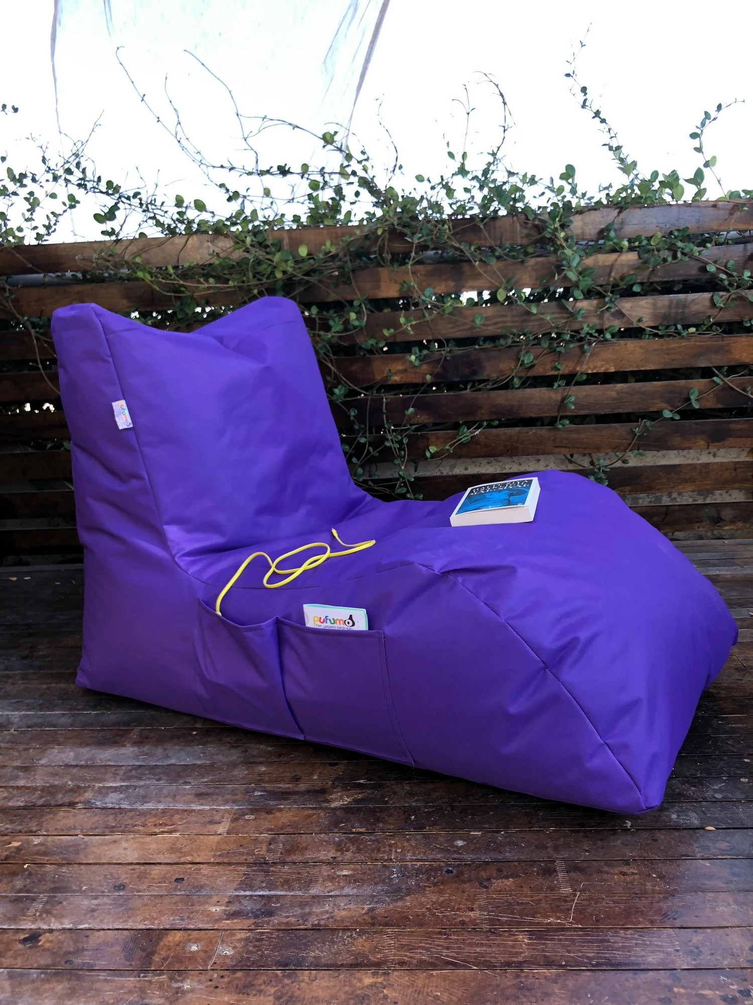 Qese ulëse relaksuese Atelier del Sofa, daybed, ngjyrë vjollcë