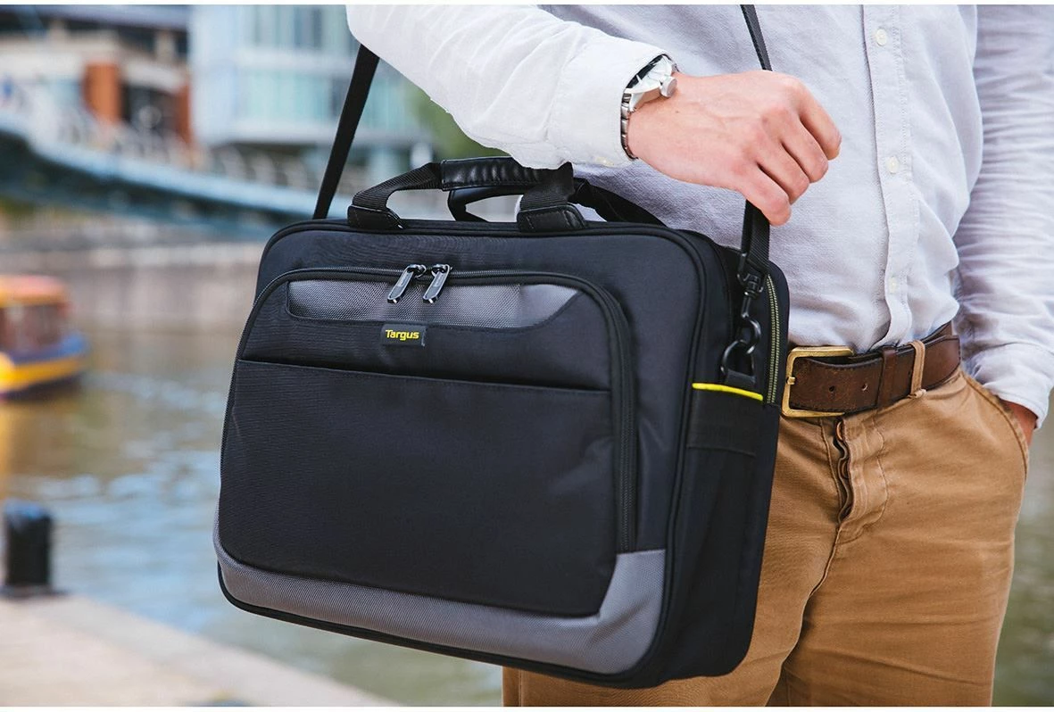 Çantë laptopi Targus CityGear TCG455EU 14", e zezë/gri