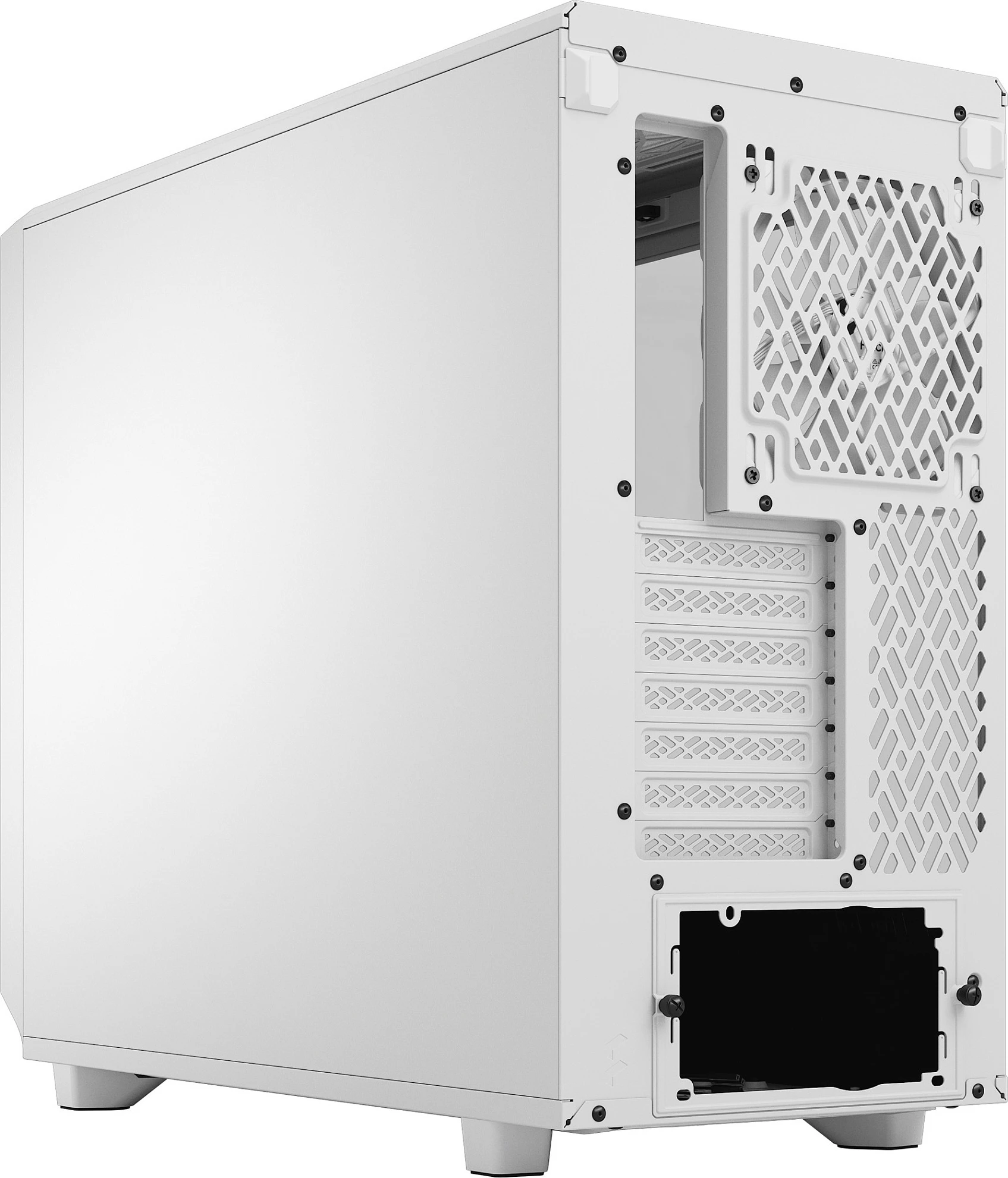 Kasë Fractal Design Meshify 2 Lite, Midi Tower ATX/EATX, Tempered Glass, e bardhë