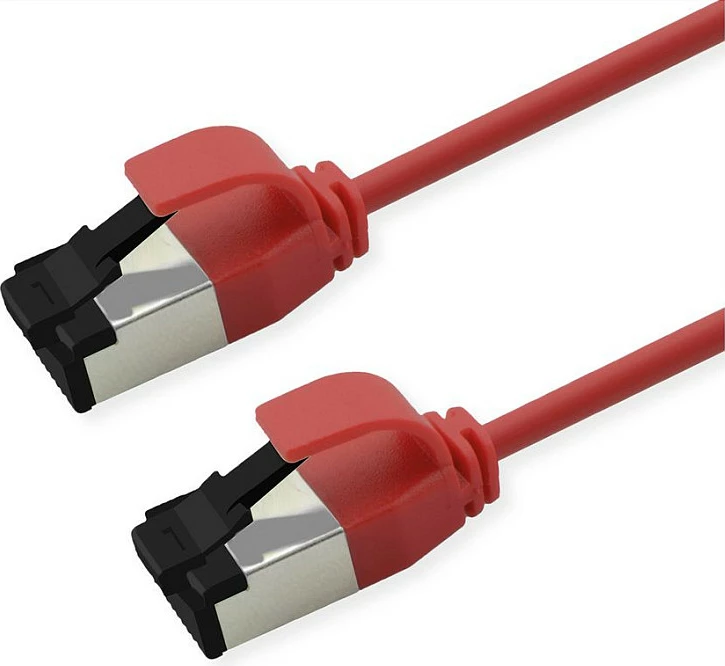 Kabllo rrjeti Ethernet ROLINE 21.15.3413, Cat8.1, 3 m, 40GbE, S/FTP, RJ45, e kuqe