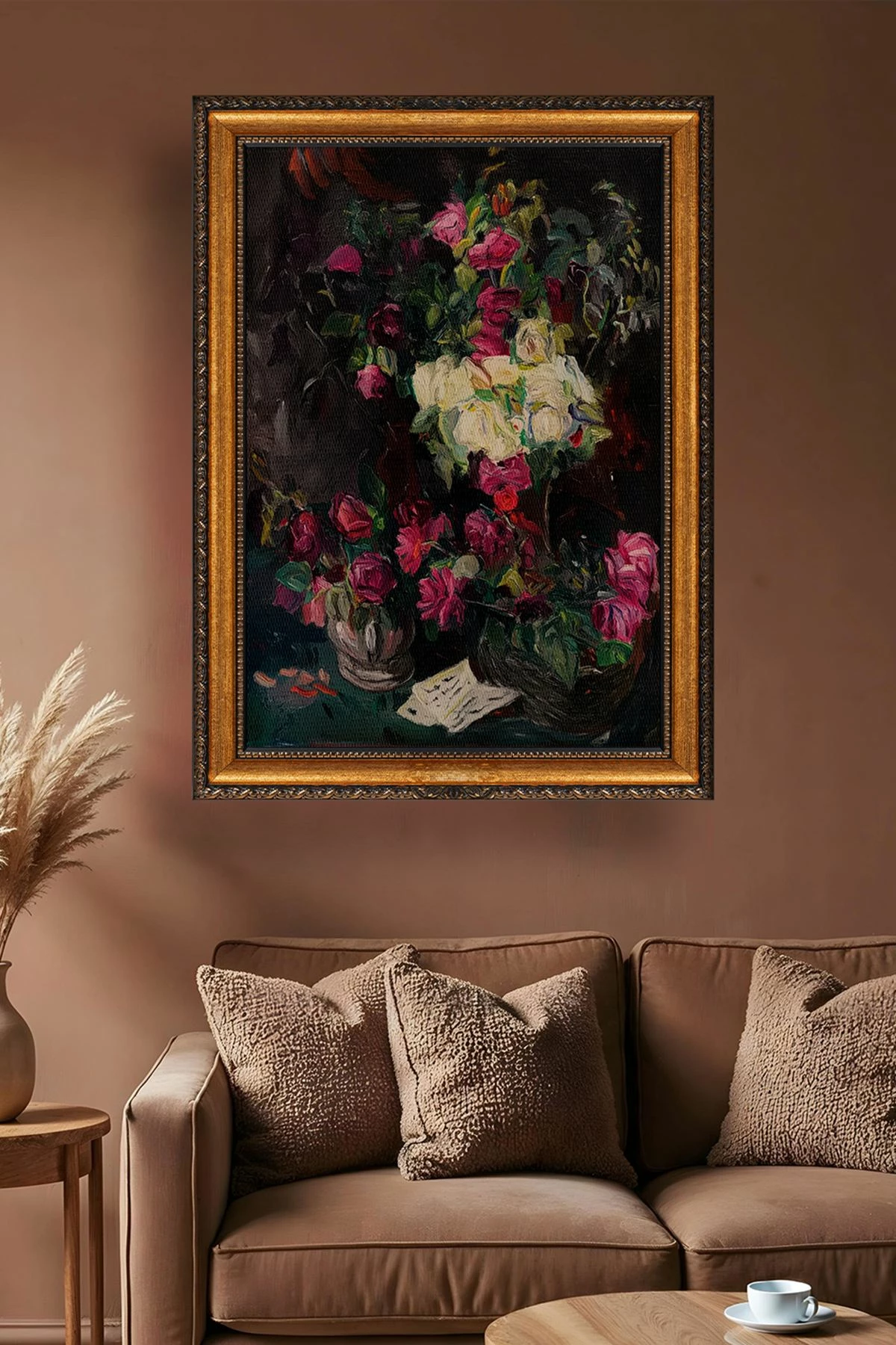 Pikturë dekorative në kanavacë me kornizë, shumëngjyrëshe, Wallity, ATCRCVCNVSMDL7, 50x70cm