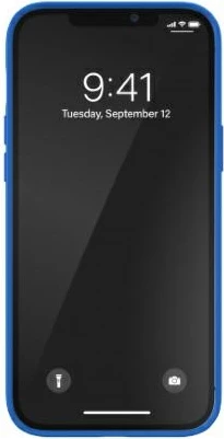 Mbështjellës Adidas OR Molded Case BASIC për iPhone 12 Pro Max, Kaltër/Bardhë