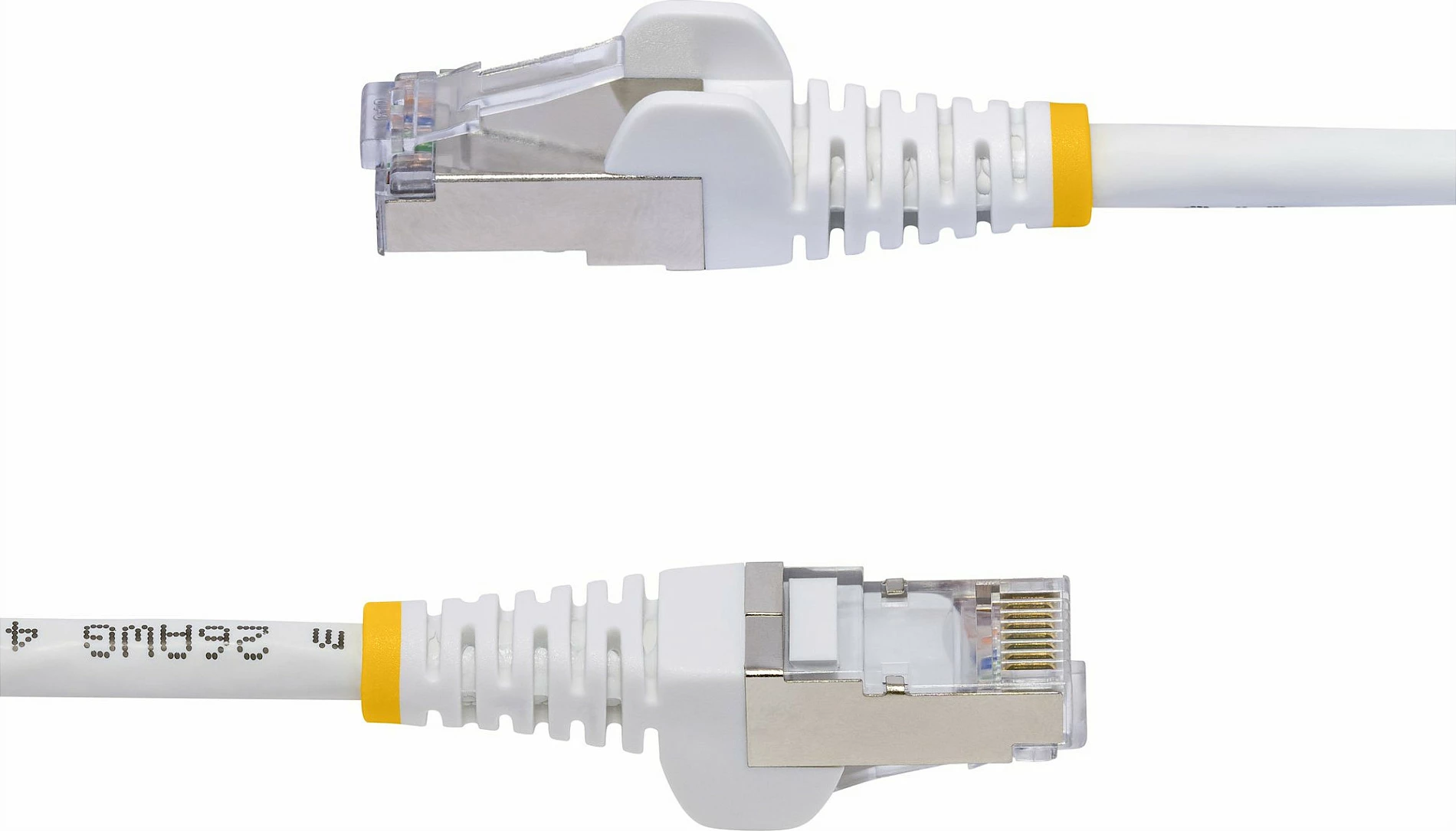 Kabllo rrjeti StarTech CAT8 RJ45 0.5m, 40Gbps, PoE++ (100W), S/FTP, LSZH, e bardhë