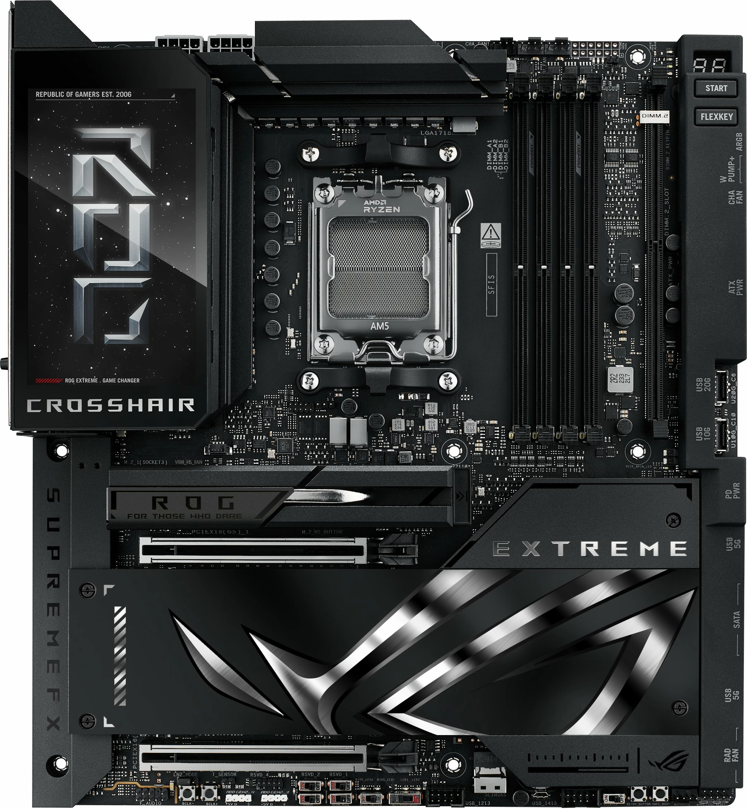 Pllakë amë ASUS ROG CROSSHAIR X870E EXTREME, AMD AM5, DDR5, E-ATX