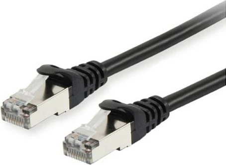 Kabllo rrjeti Cat6a EQUIP 7.5m S/FTP RJ-45, e zezë