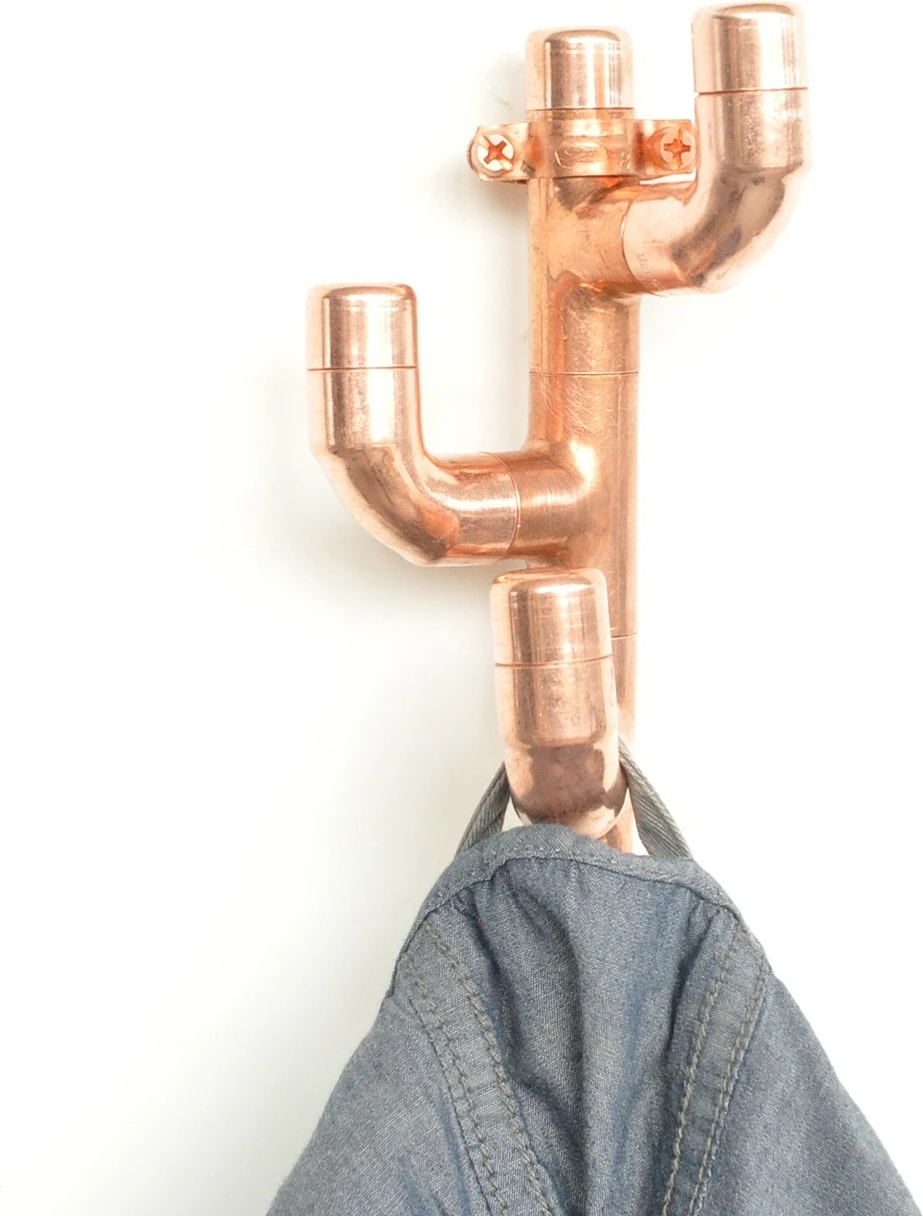 Varëse muri prej bakri, ngjyrë rozë ari, Cop008