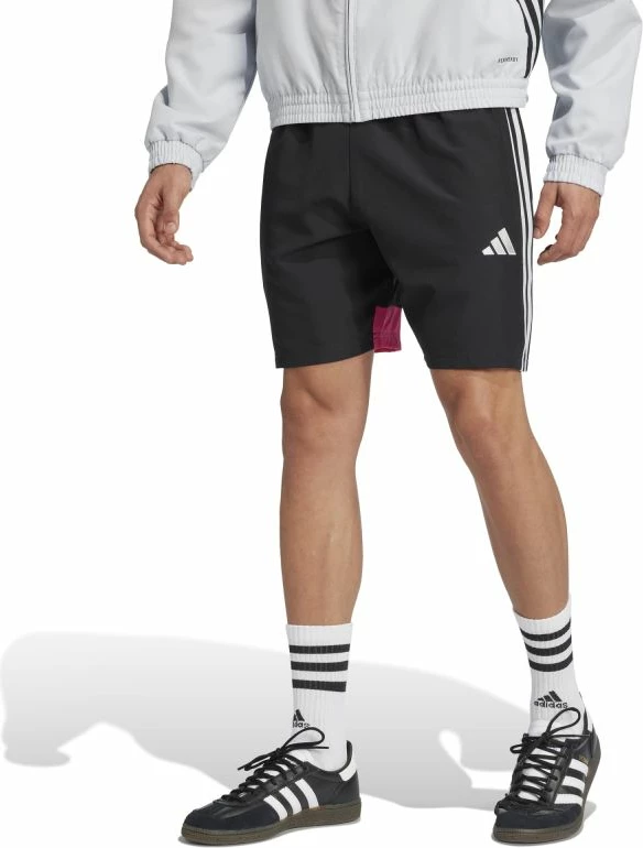 Shorce për meshkuj adidas, të zeza/rozë