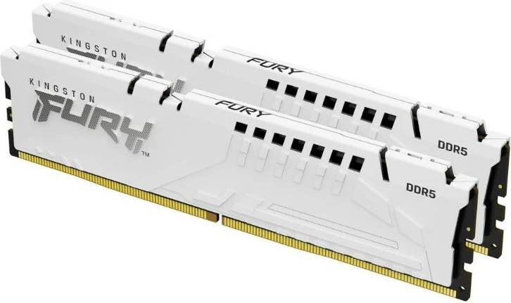 RAM Memorje Kingston FURY Beast KF560C36BWE2K2-32 32GB DDR5 6000MHz CL36 me radiator, e bardhë, set 2x16GB
