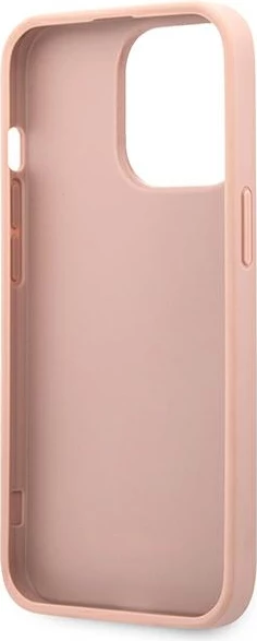 Mbështjellës Guess GUHCP13XPSASBPI për iPhone 13 Pro Max 6.7", rozë