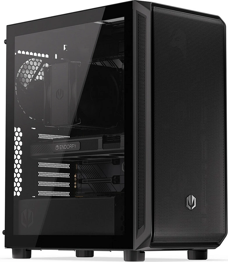 Kasë Endorfy ARX 500 Air TG, Midi Tower, xham i temperuar, e zezë