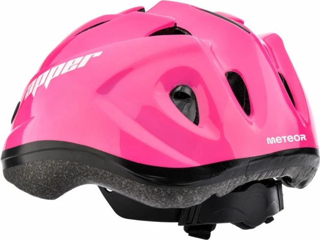 Helmetë biçiklete për fëmijë Meteor KS07 Apper M, rozë